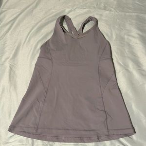 Lululemon tank top with bra